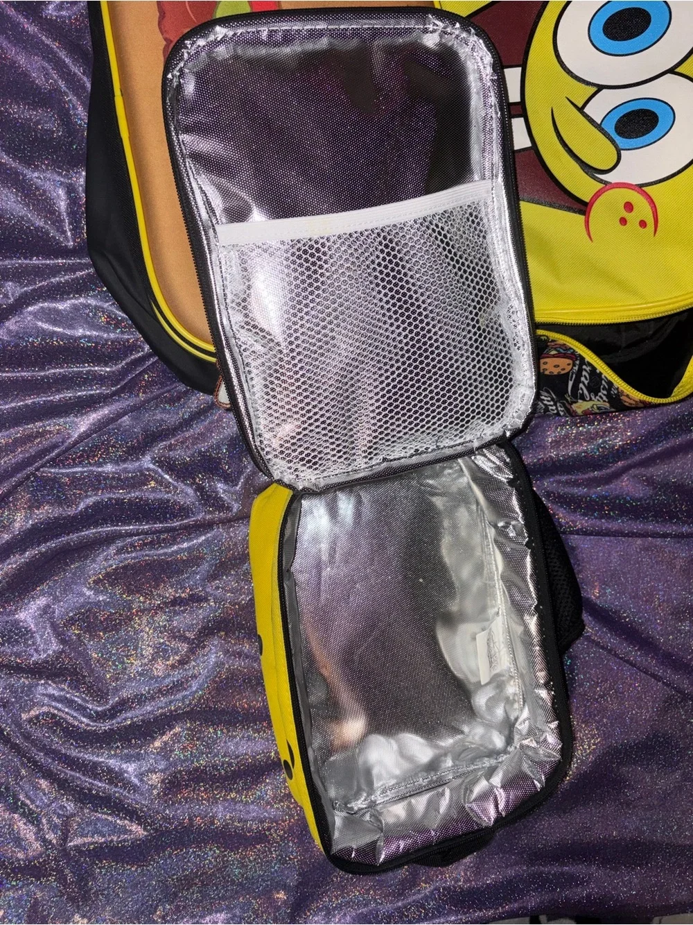 SpongeBob Krabby Patty Backpack Set